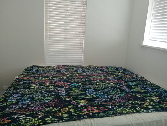 Queen blanket Orchids of Western Australia