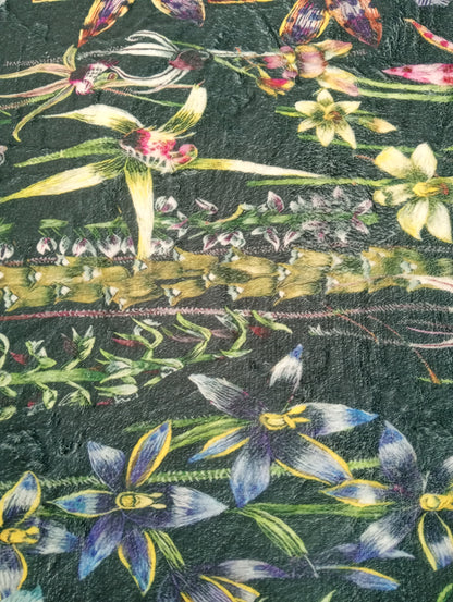 Queen blanket Orchids of Western Australia